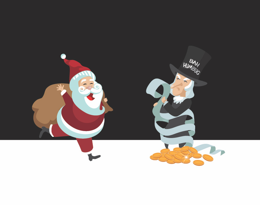 Be a Santa not a Scrooge: Show your staff what they mean this Christmas