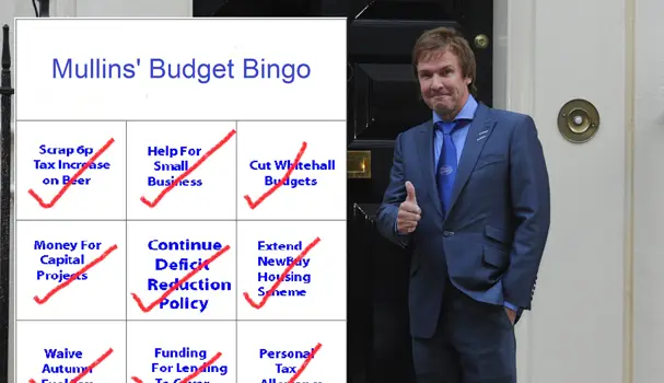 The Budget 2013: an entrepreneur's reaction
