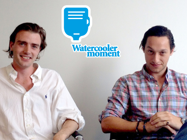 A watercooler moment with... Hamish Brocklebank and Nicolas Philippe
