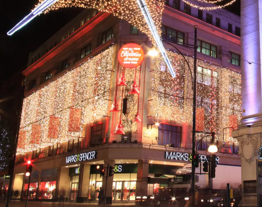 In the loop: M&S' “fancy little knickers” defaced
