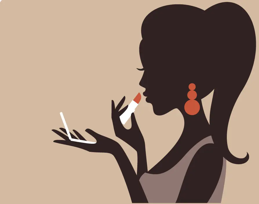 Is it necessary for women to sport red lipstick and high heels to be heard in the boardroom?