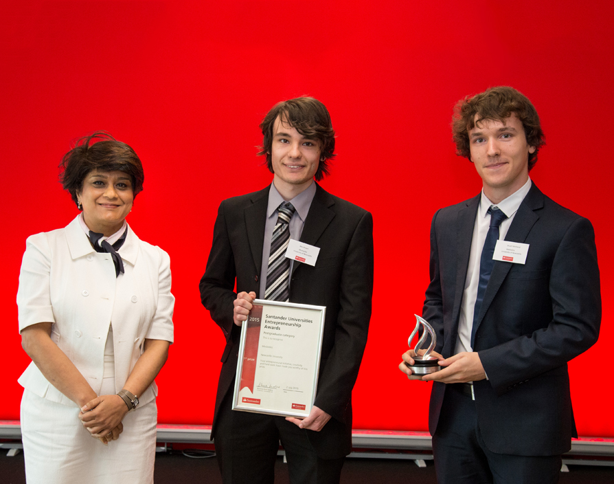Santander recognises UK’s most promising entrepreneurial students