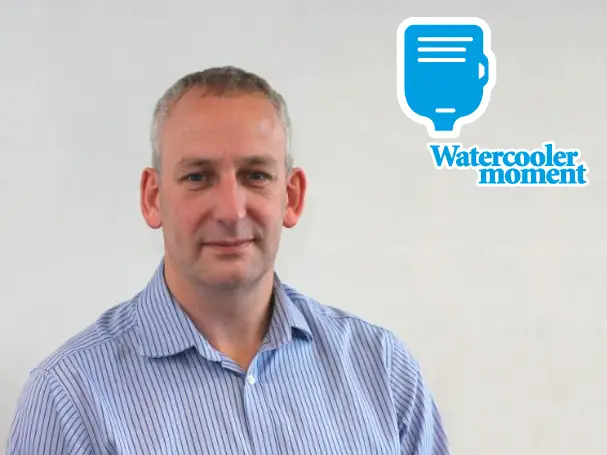 A watercooler moment with... Chris Noblet