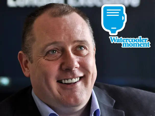 A watercooler moment with... Stuart McColm