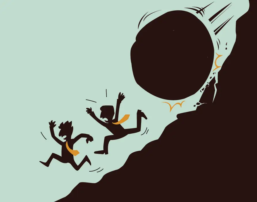 What should entrepreneurs do when they encounter a crisis?