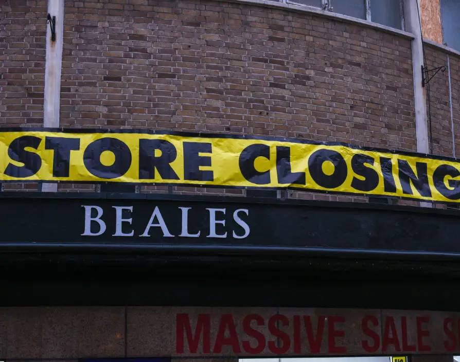 Beales shuts 12 stores leaving almost 500 jobs at risk: