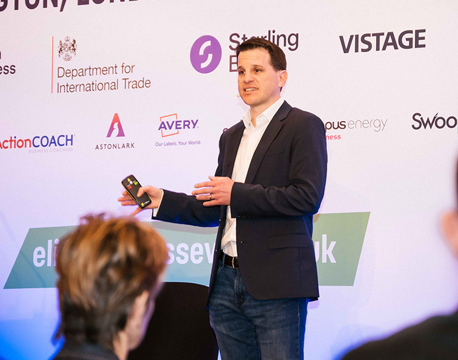 Andrew Stevens - Director of Small and Medium Business at Vodafone outlined his five key lessons and five characteristics of successful SMEs on the first day of EBL