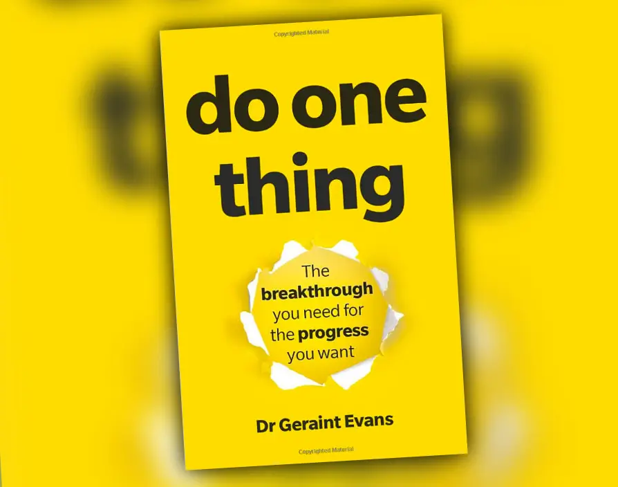 Do One Thing by Dr Geraint Evans