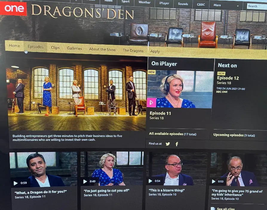 The problem with Dragons’ Den