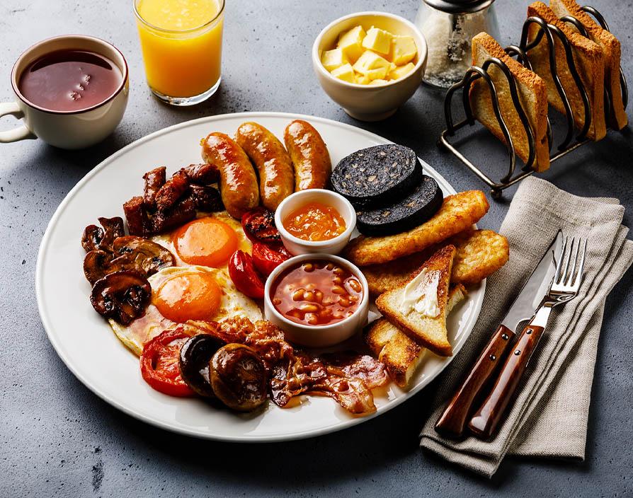 The traditional ‘Full English Breakfast’ is no longer as popular as it once was