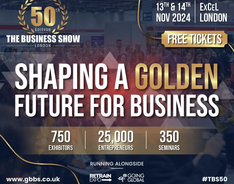 Business Show Media rounds off the year by confirming it’s entering its next chapter – a golden 50th edition of the expo that started it all, The Business Show London