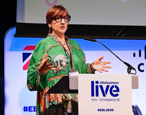 Louise Hill, co-founder of GoHenry, kicked off the first day of Elite Business Live 2026 with a keynote that hit home for many.