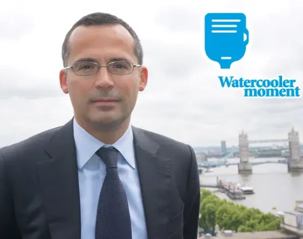 A watercooler moment with… Francois Nembrini