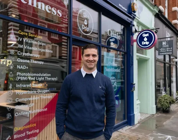 Diabetic CEO goes from selling watches at school to launching multi-million pound wellness clinics