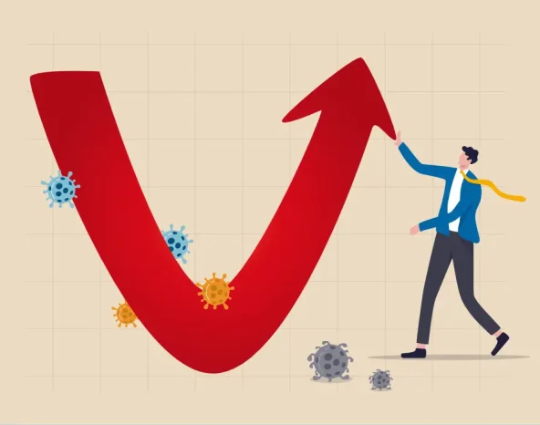 Leading bank trade index reports early upturn in virus recovery for SMEs.