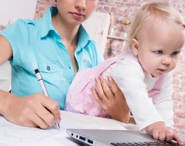 Two thirds of mums consider starting home businesses in order to care for kids