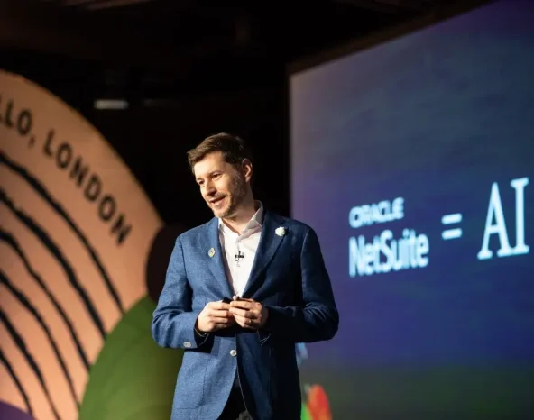 New features include AI agents and generative AI capabilities designed to help NetSuite customers run their business more efficiently.