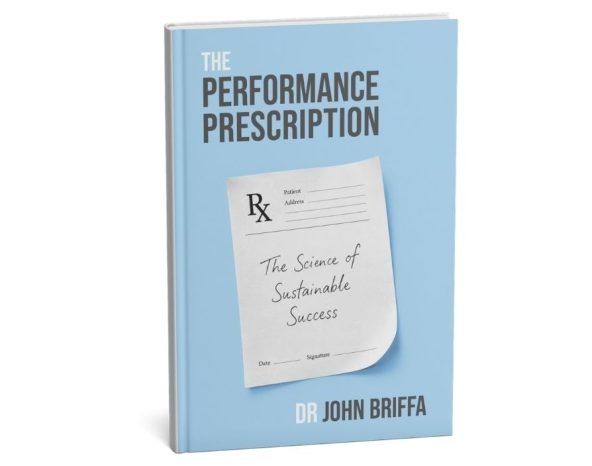Dr John Briffa's 'The Performance Prescription' argues that optimising worker wellbeing is key to enhancing performance.