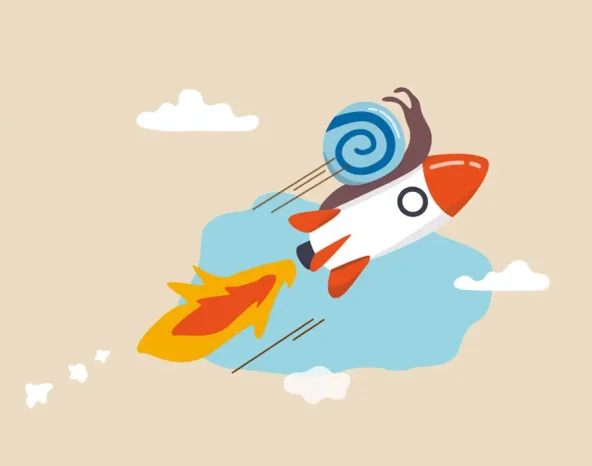 The myth of scaling fast
